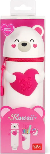 Legami Milano Pencil Case Silicone Barrel with 1 Compartment