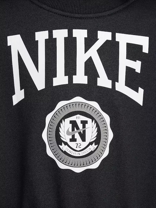 Παιδικό Φούτερ Μαύρο Sportswear Club
