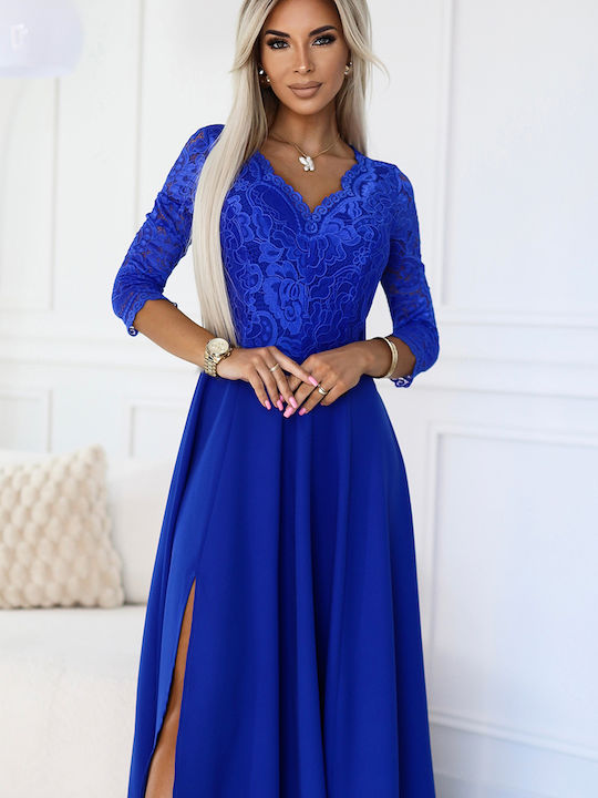 Maxi Kleid für Hochzeit / Taufe Cornflower Blue
