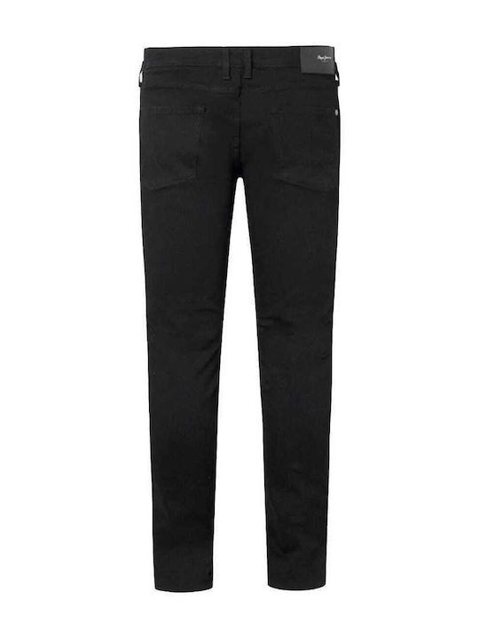 Finsbury Men's Jeans Pants with Skinny Fit Black
