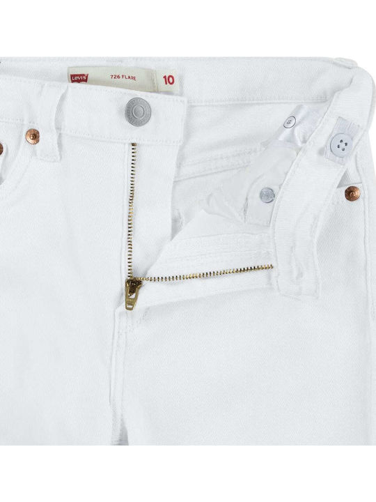 Levi's Core 726 High Rise Flare Jean Παιδικό Τζιν Παντελόνι Εκρού