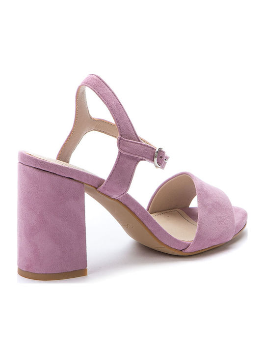 Sandalen Lila