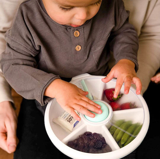 GoBe Παιδικό Μπωλ Φαγητού Snack Spinner Large Πράσινο