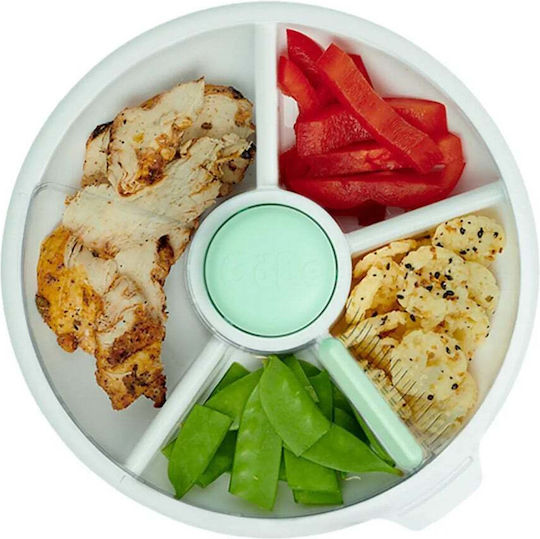 GoBe Παιδικό Μπωλ Φαγητού Snack Spinner Large Πράσινο