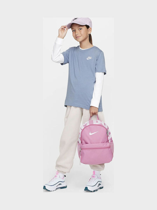 Nike Jdi Mini Παιδική Τσάντα Πλάτης Ροζ 33x25x33εκ.