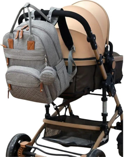 Queen Mother Diaper Bag Green 41x31x16cm.