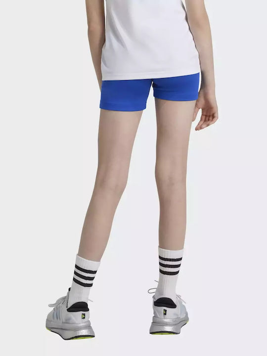 Kinder Leggings Sport Kurz Blau