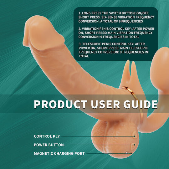 Wearable Vibrator Strapless Strap On G-spot Vibrator Φορετός Δονητής G-spot Στραπ Ον Δονηση