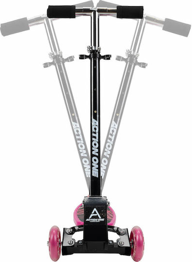 Action One Kids 4-wheel Foldable Scooter Rookie Pink