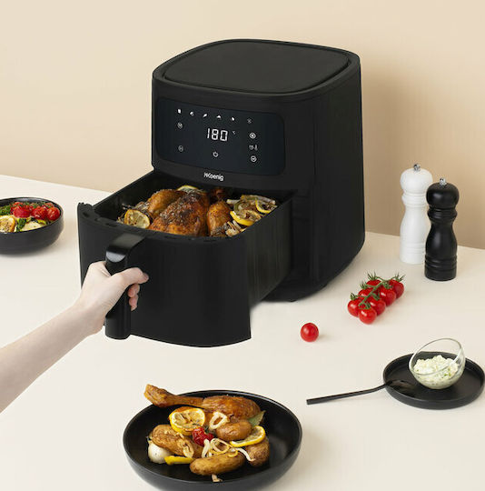 HKoenig Air Fryer 8lt Μαύρο