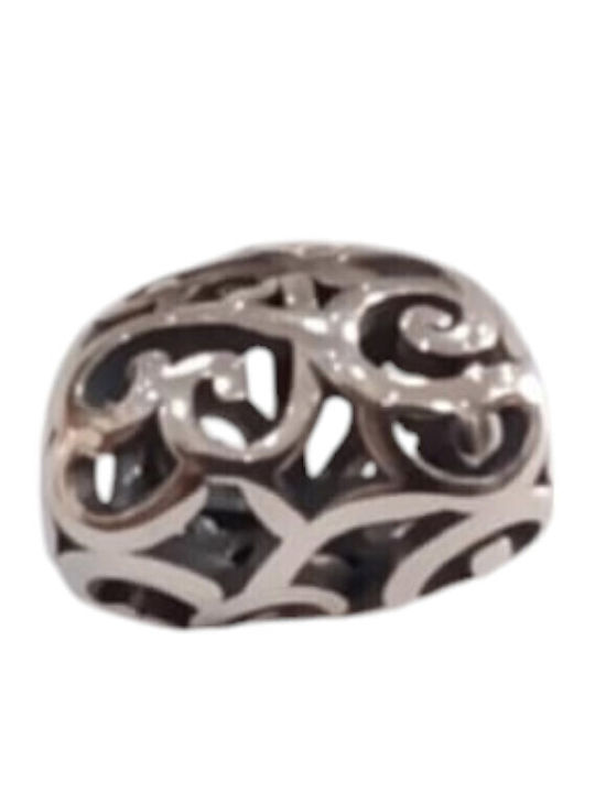 Kalliopi Silver Heart Charm Made of Silver