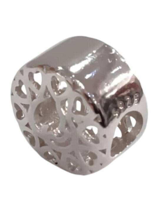 Kalliopi Silver Charm Καρδιά από Ασήμι