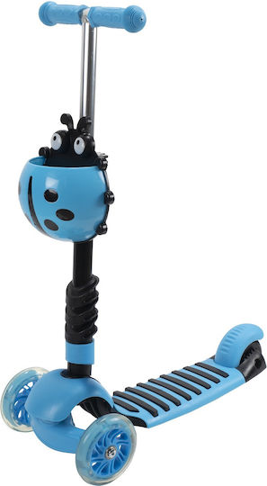 Action One Kids Scooter 3-Wheel with Seat Blue