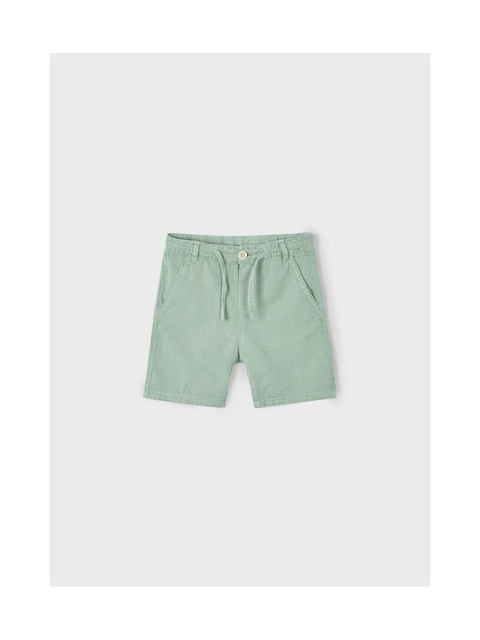 Mayoral Kids Shorts/Bermuda Fabric Green