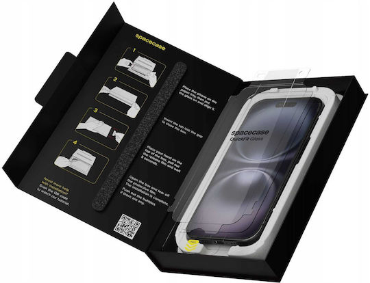 Spacecase 0.33mm Tempered Glass 2τμχ (iPhone 16 )