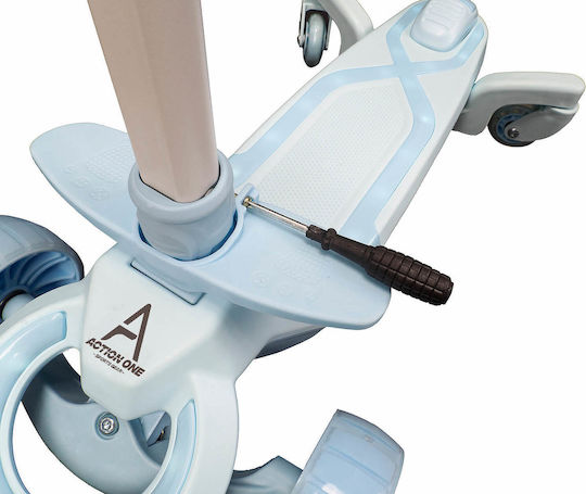 Action One Kids 3-wheel Scooter Ultimate 7 In 1 Blue