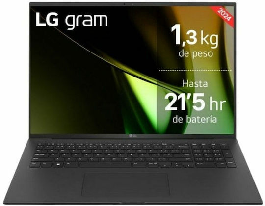 LG Gram 17Z90S-G.AD7BB 17" IPS QHD+ (Ultra 7-155H/32GB/2TB SSD/No OS) (ES Keyboard)