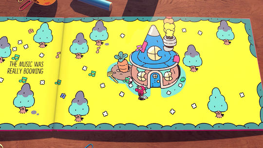 The Plucky Squire Switch Game
