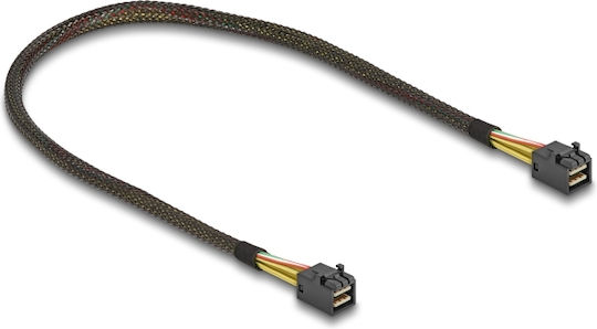 DeLock Mini-SAS - Mini-SAS Kabel 50cm Schwarz (83386)