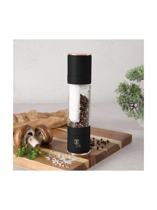 Berlinger Haus Manual Set Spice Mills 2 in 1 Inox in Black Color 1pcs