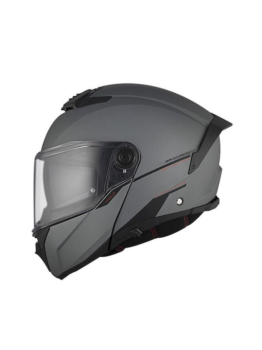 MT Atom 2 Matt Titanium A2 Κράνος Μηχανής Full Face DOT / ECE 22.06 1650gr με Sunvisor