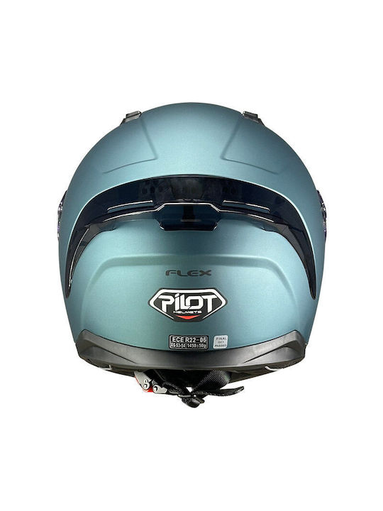 Pilot Flex Greenish Gold Мотоциклетна каска Full Face ECE 22.06 1450гр