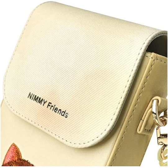 Nimmy Phone Bag Khaki Big Eyed Pet 2.0 Cat