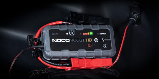 Noco Boost Gb70 Hd Ultrasafe Portable Car Battery Jump Starter 2000A with Power Bank / USB 12V