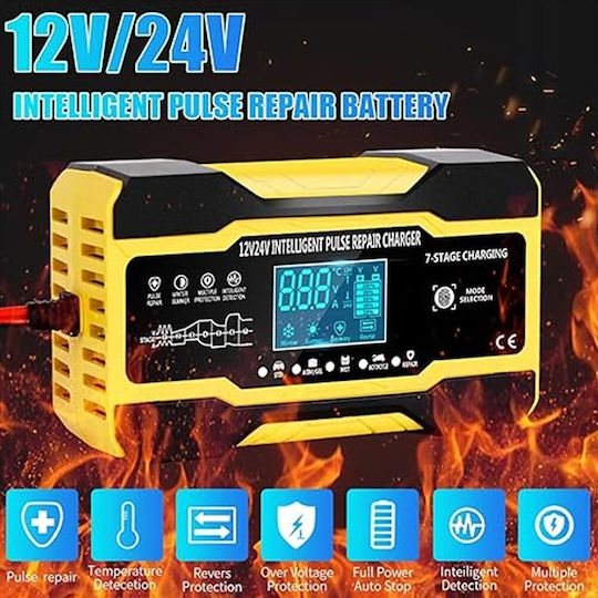 Andowl Q-DP1210 Φορτιστής Μπαταρίας Αυτοκινήτου 12/24V