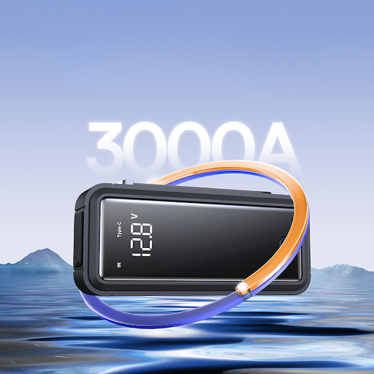 Baseus Super Energy Mega Series BS-CH007 Portable Car Battery Jump Starter 3000A with Power Bank / USB 12V 3000A
