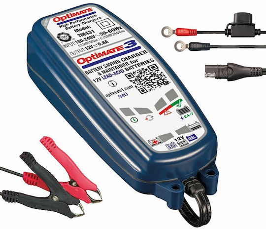 Tecmate Optimate 3 Waterproof Motorcycle Charger
