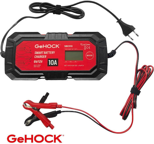 GeHock Car Battery Charger & Maintainer 12V 10A 160W