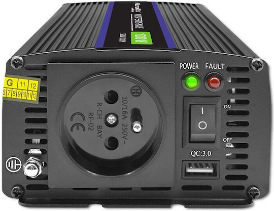 Qoltec Car Battery Charger 12V