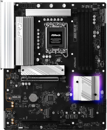 ASRock B860 Pro RS Motherboard ATX with Intel 1851 Socket