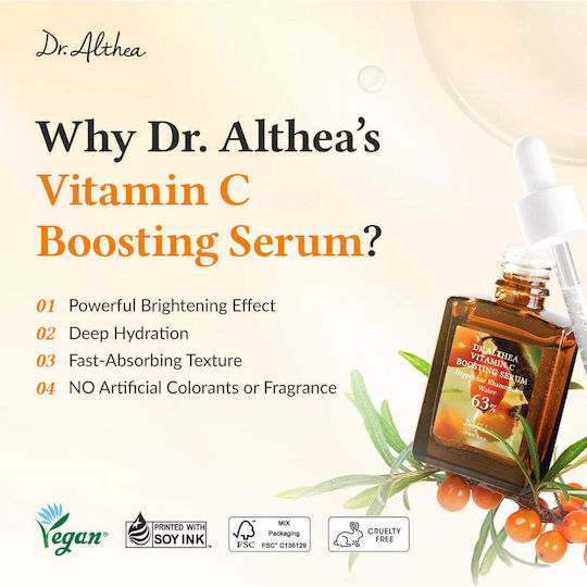 Dr. Althea Vitamin C Boosting Face Booster with Centella Asiatica & Vitamin C for Brightening 30ml