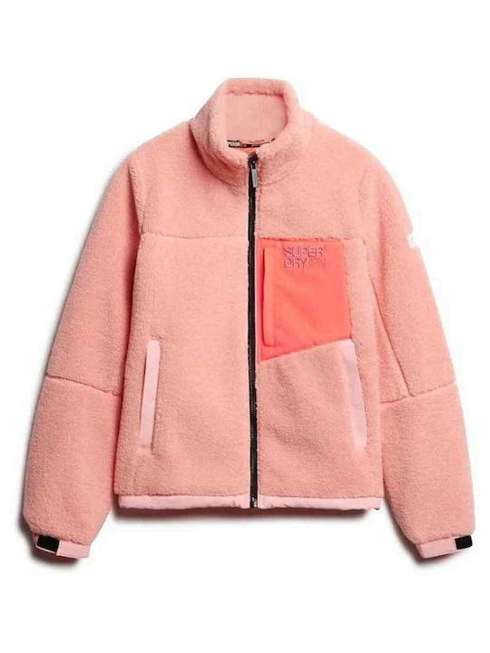 Superdry Women's Cardigan Soft Pink