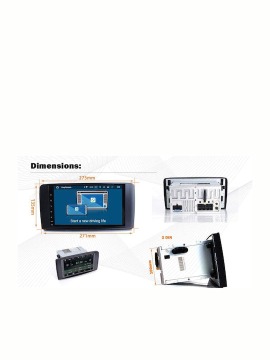 Ηχοσύστημα Αυτοκινήτου 2DIN (Bluetooth/USB/WiFi/GPS/Apple-Carplay/Android-Auto/CD)