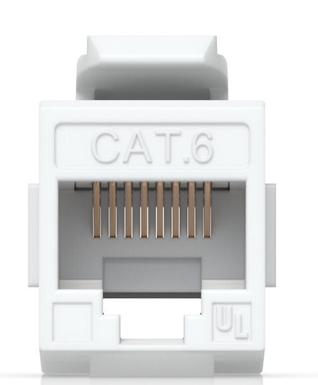Ubiquiti Uacc-keystone-coupler-c6 Cat6 Keystone Coupler 12-pack