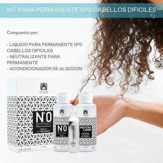 Kit Permanent No 1 Păr Natural 100+100+10 Ml Valquer