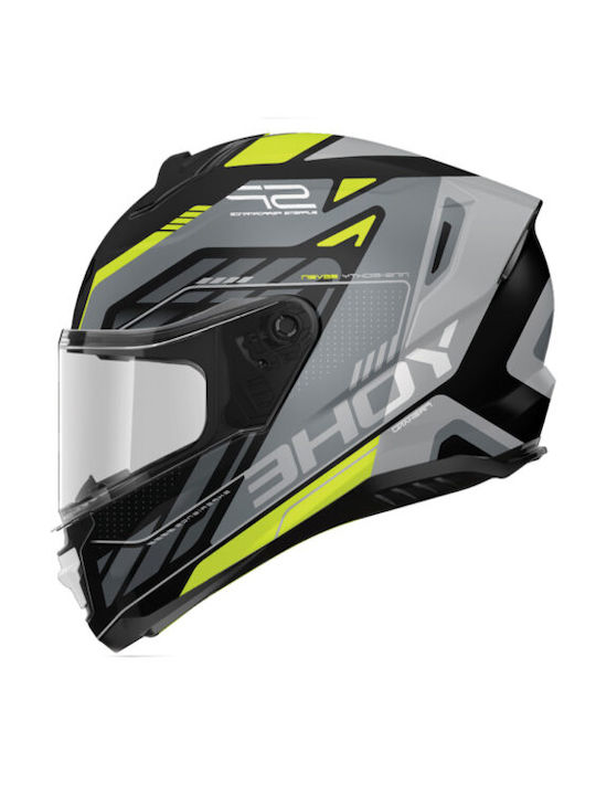 Yohe 987 G9F Black Fluo/Yellow Mat Κράνος Μηχανής Full Face ECE 22.06 1480gr