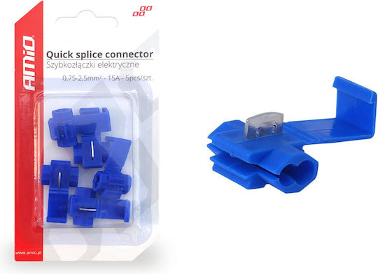 AMiO Car Quick Connect Connectors 15A 5pcs