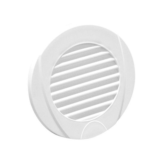 Lalizas Boat Air Duct Louver with 76mm Diameter White