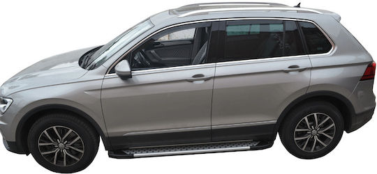 GroupAK 4x4 Car Side Steps for Volkswagen Tiguan 2pcs