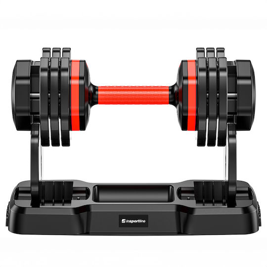 inSPORTline Dumbbell 1x 24.5kg with Stand