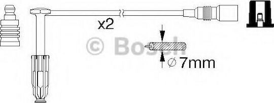 Bosch Car Spark Plug Wires for Mercedes-Benz Sprinter