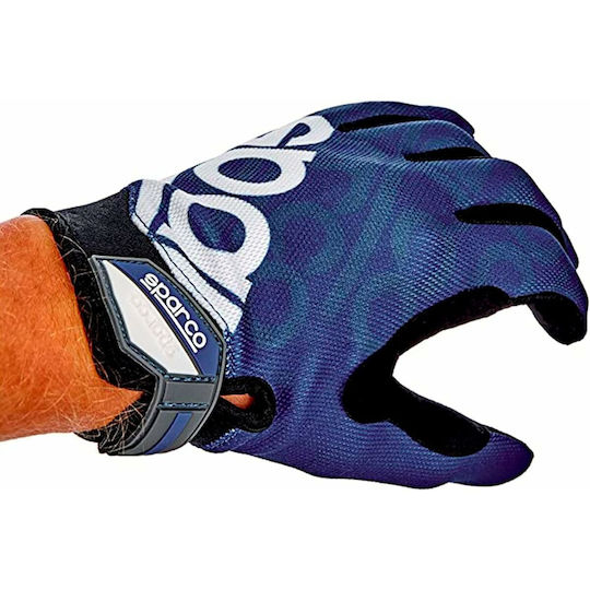 Sparco Meca III Kart Driver Gloves Blue