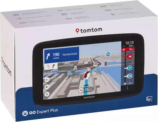 TomTom 6" Display GPS Device Go Expert Plus with Wi-Fi / Bluetooth / USB and Card Slot