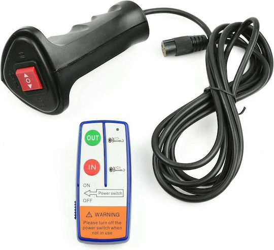 Geko Electric 4x4 Car Winch 12V with Towing Capacity 5443kg
