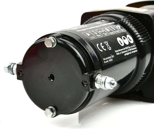 Geko Electric 4x4 Car Winch 12V with Towing Capacity 907kg
