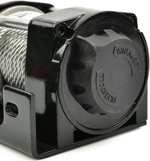 Geko Electric 4x4 Car Winch 12V with Towing Capacity 1588kg